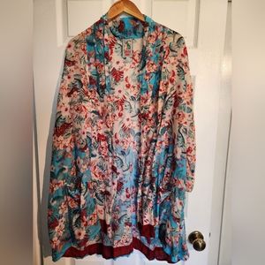 Johnny Was Jade Kimono size XL